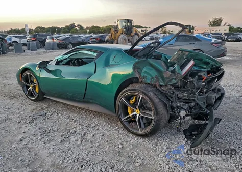 2024 Ferrari 296Gtb from USA, damaged, VIN ZFF99SLA0R0311553